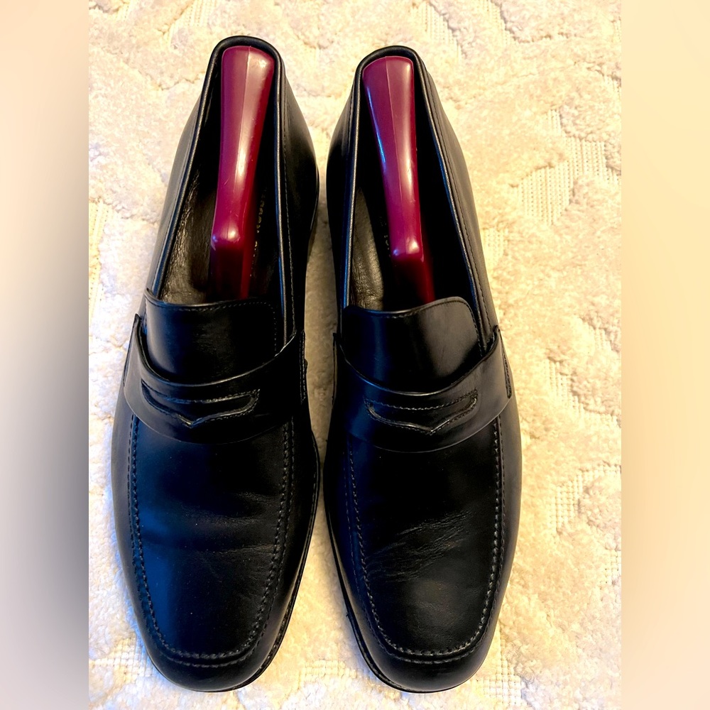 Italian handmade Mens leather loafers purchased in Florence, Italy.